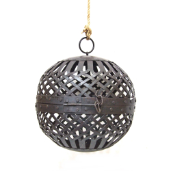 Lampion metalowy Kula 30cm